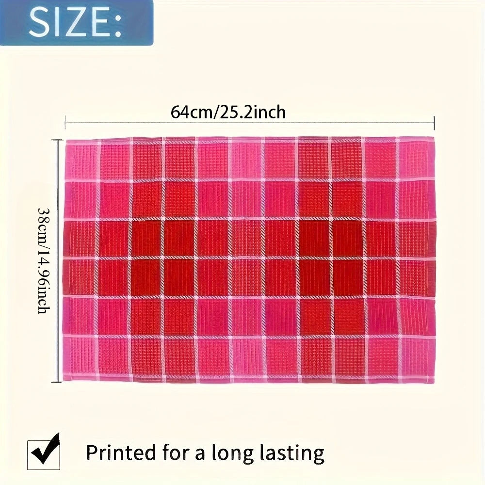 4/8pcs Large Kitchen Dish Towels - Super Soft, Highly Absorbent, Quick-Dry Cotton Towels with Bright Colors for  Home Use