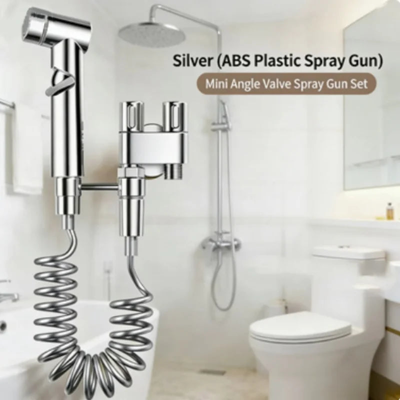 Homefish Hand Held High Pressure Toilet Spray With Dual Mode Nozzle Is Very Suitable For Bathroom Cleaning And Toilet Flushing