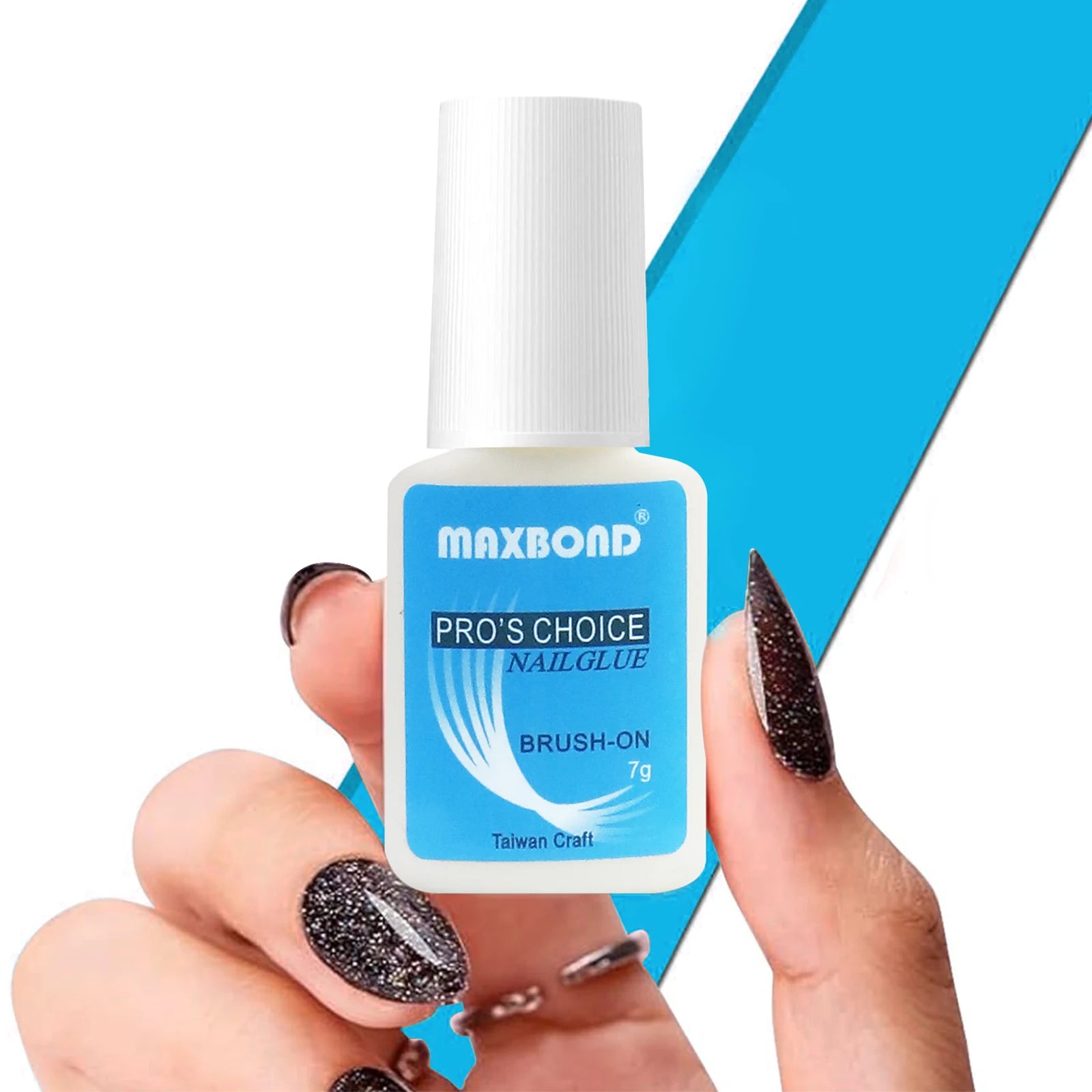 5pcs quick drying adhesive nail glue professional nail glue for false nails acrylic nail rhinestone decoration extension glue