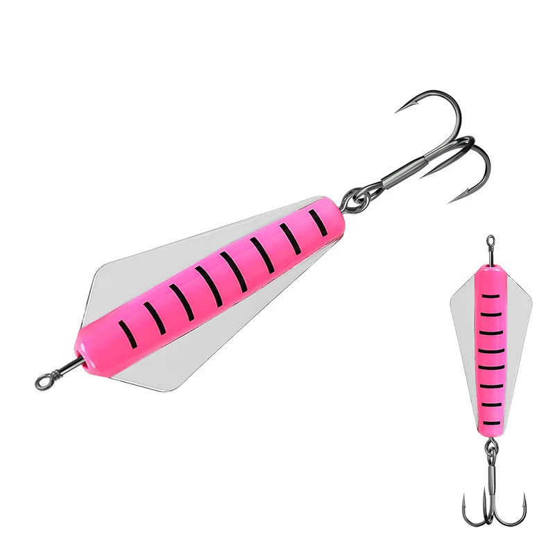 ，Fake Bait Fake Fish Bait Devil Fish Lure Fake BaitvibHard Bait Long Casting Floating Insect King Disc-Shaped Sea Fishing Trout