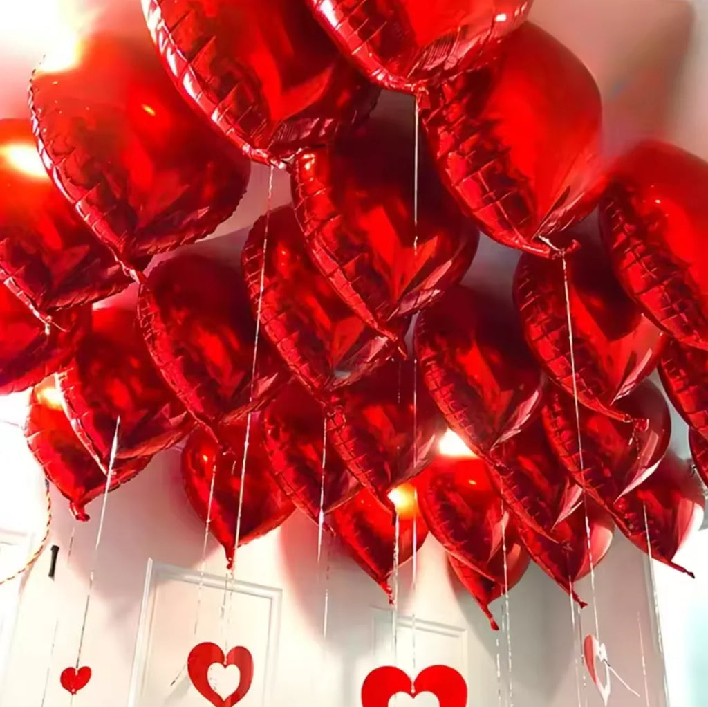 10Pcs Wedding Decoration Love Balloons Valentine's Day Couple Romantic Proposal Christmas DIY Birthday Party Ornament Balloon