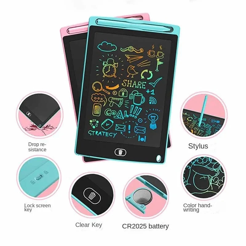 8.5 inch Tablets Electronic Handwriting Writing Board Drawing Tablet LCD Screen Writing Tablet Digital Graphic Toys for child