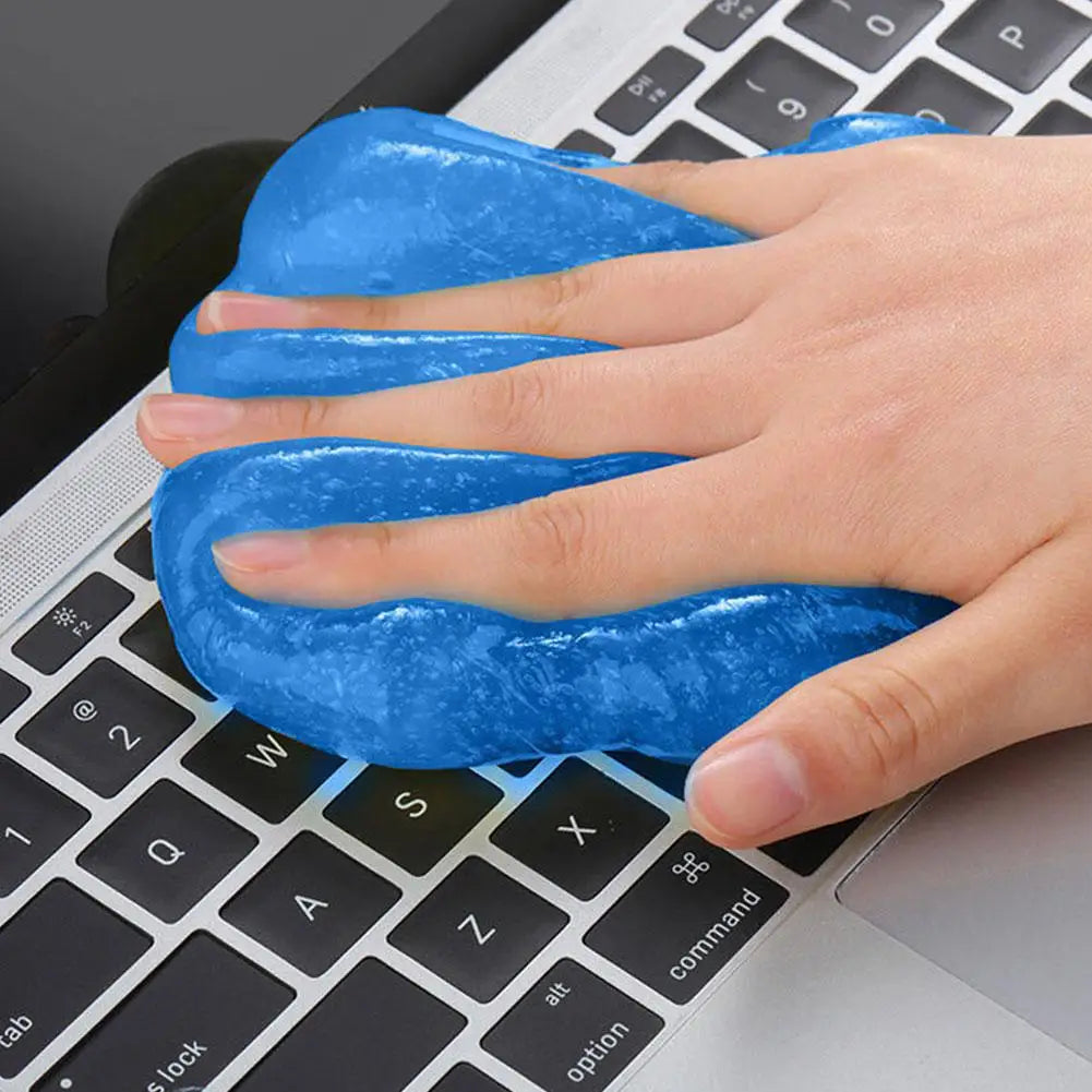 Magic Cleaning Gel Slime for Car Detailing, Keyboard Dust Cleaner Putty, Reusable Putty for Vents, Crevices, Electronics