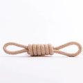 Dog Chew Toy Cotton Rope Ring - Molar Teeth Cleaning, Durable Braided Rope Knot, Teeth Care for Small Medium Large Dogs,