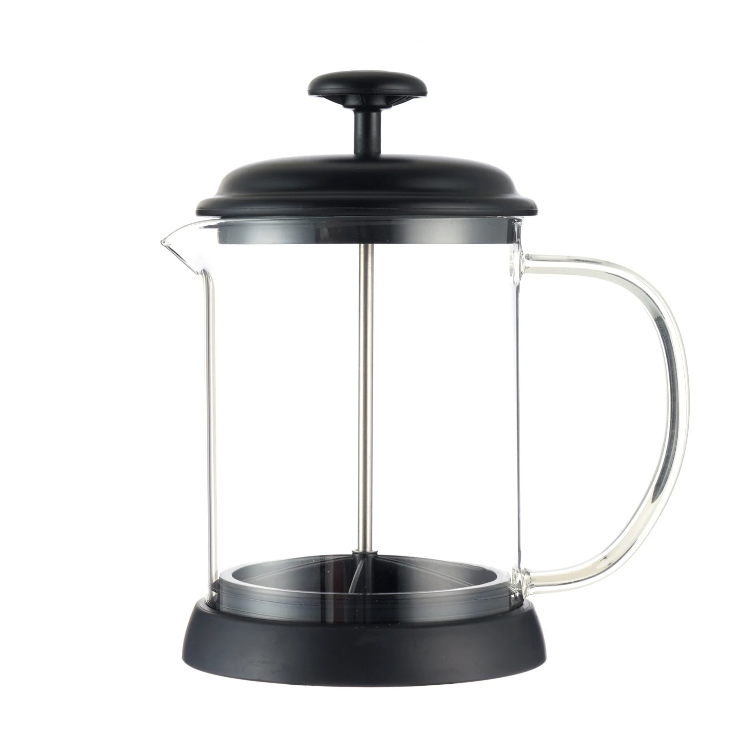 Icafilas 600ML French Press Coffee/tea Brewer Coffee Pot Coffee Maker Kettle Glass Thermos indoor ,Home office Coffee Drinkware