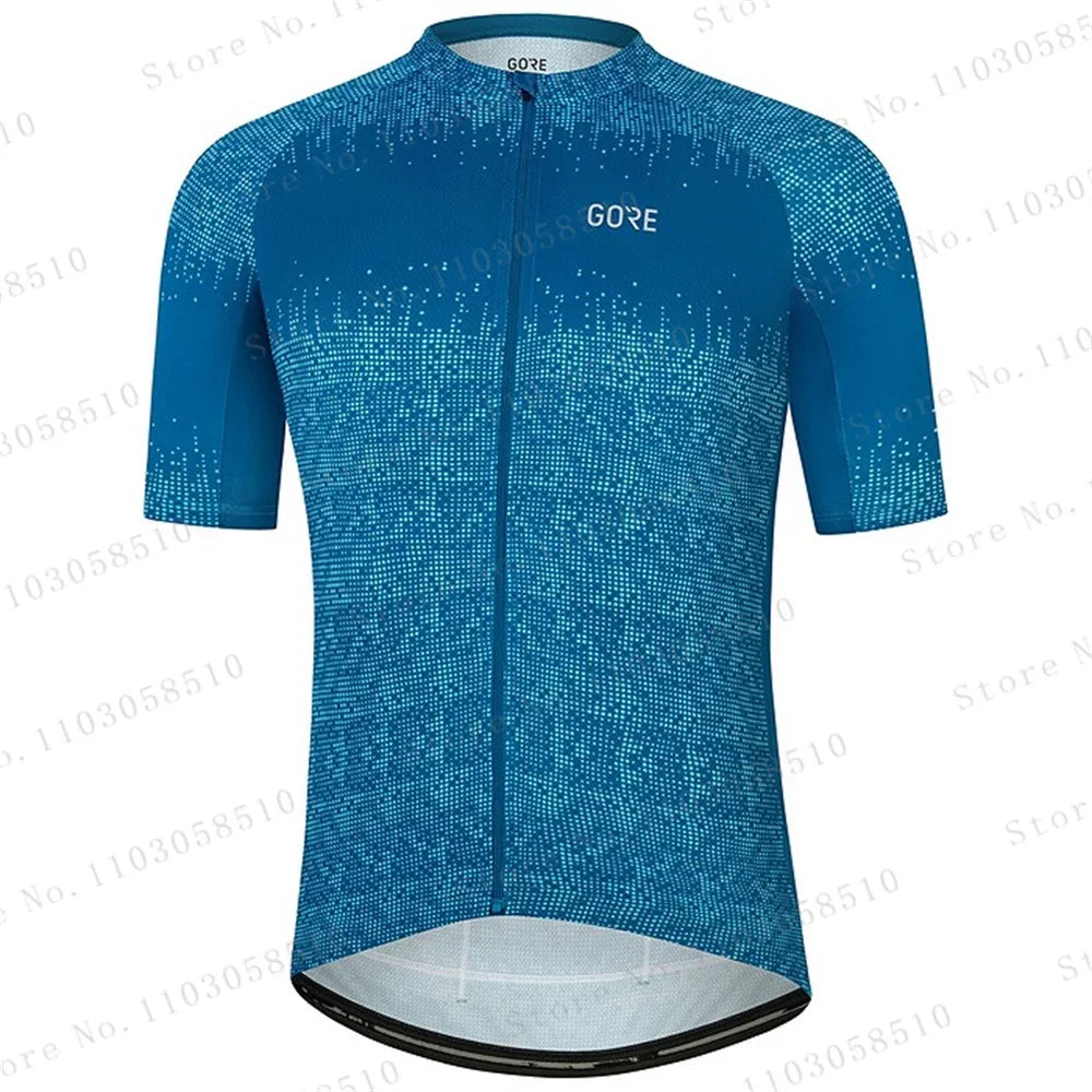 Jersey Cycling Tops Summer Men Short Sleeve Cycling Clothing Sports Bicycle Shirts Bib Shorts Suits Mtb Road Bike Clothing