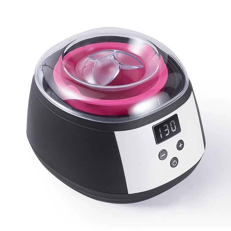 500ml LCD Smart Wax Heater – Silicone Liner, Hair Removal & Wax Therapy Machine