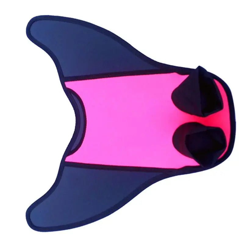 Swimming Fins Swimming Training Double-foot Fins Short Blade Flippers Swim Fin Swimming Flippers For Snorkeling Diving Equipment