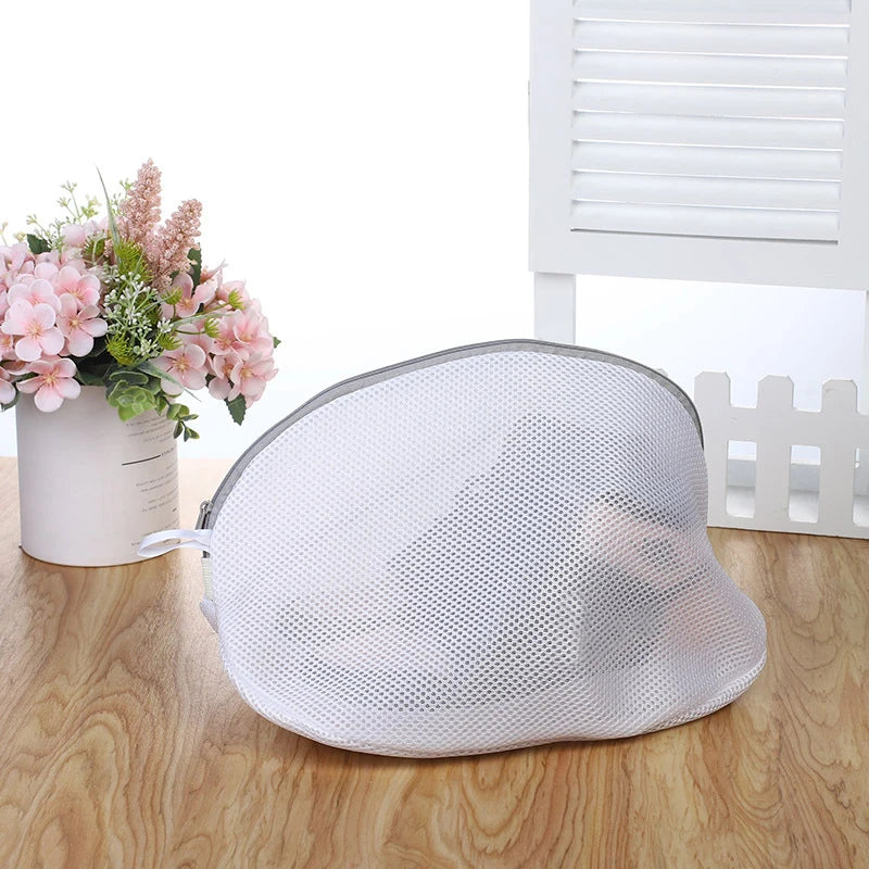 Anti-deformation Mesh Laundry Bag Washing Machine Shoes Bag Travel Shoe Storage Protective Sneakers Laundry Net Organizer
