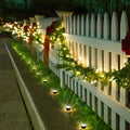 1 Set (Contains 10 Pieces) New Solar Lawn Lights, Led Solar Spotlights, Garden Lights, Set Includes Ten Outdoor Lights, Suitable for Courtyard, Walkway, Terrace, Car Track Decoration, Solar Lawn Lights Set