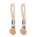 1-6 PCS Towel Clip Woven Rope Hanging Clip No-Drill Portable Multifunctional Metal Storage Clip Household Bathroom Towel Clip