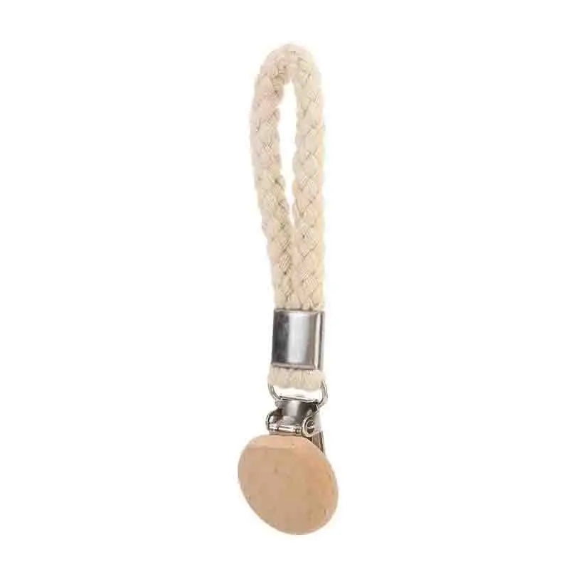 1-6 PCS Towel Clip Woven Rope Hanging Clip No-Drill Portable Multifunctional Metal Storage Clip Household Bathroom Towel Clip