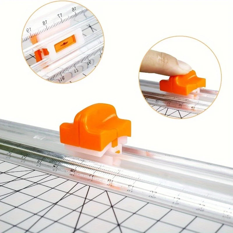 2pcs/4pcs Paper cutter replacement blade paper trimmer cutting paper cutter blade refilling A4 black and white paper trimming
