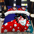 Bedding Set Japanese Painting Landscape Printed  For Kids Girl Luxury Bedding Set Duvet Cover Pillowcase Game Elements