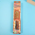 12pcs/box Foreign Shan Hai Jing Series HB Pencil with Eraser Pencil Wooden Stick Human Fusion Monster Pencil for back to school