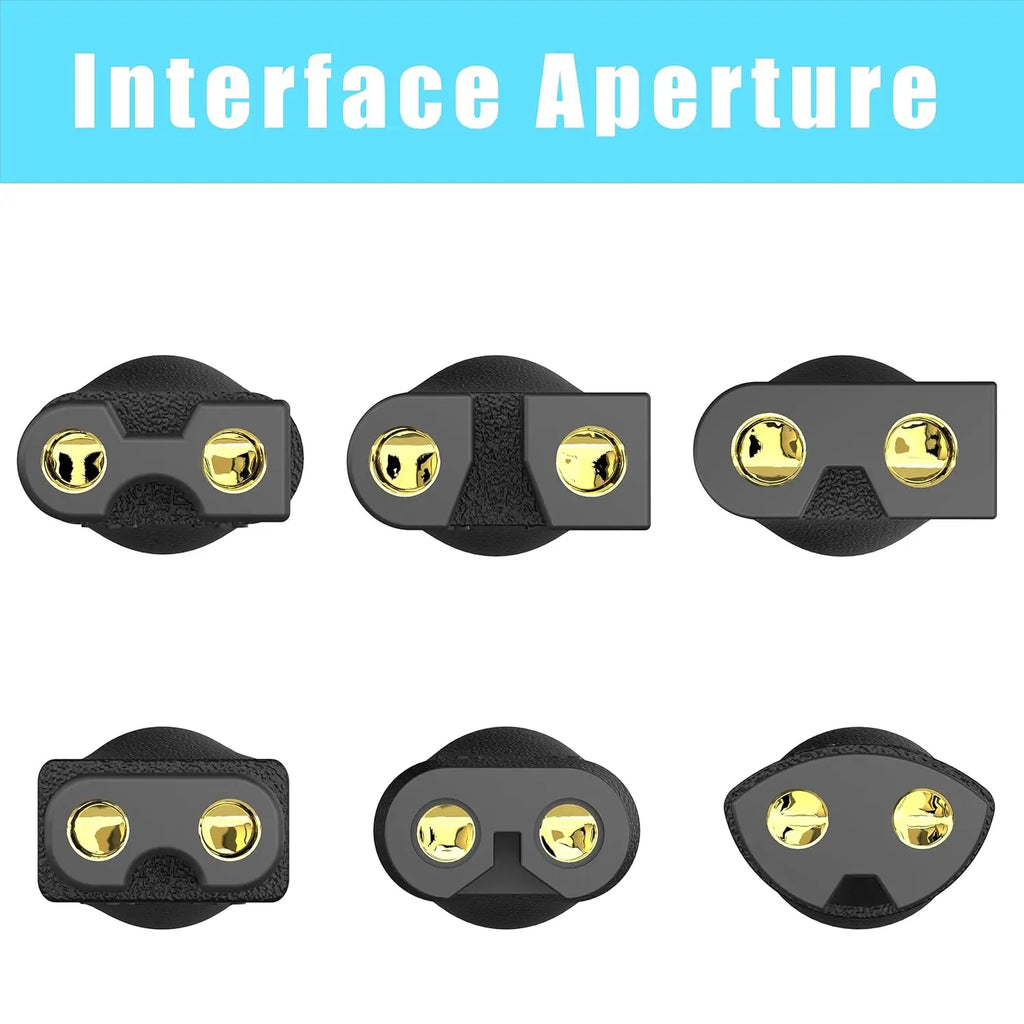 LISI 8 PCS Power Cord 5V Replacement Charger USB Adapter Suitable for All Kinds Hair Clippers, Beard Trimmers, Shavers