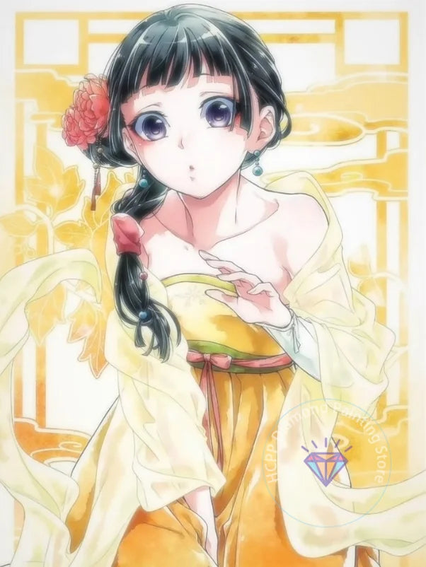 Diamond Painting Kit 5D DIY T-The-Apothecary-Diaries Anime Diamond Handmade Art Children's gift