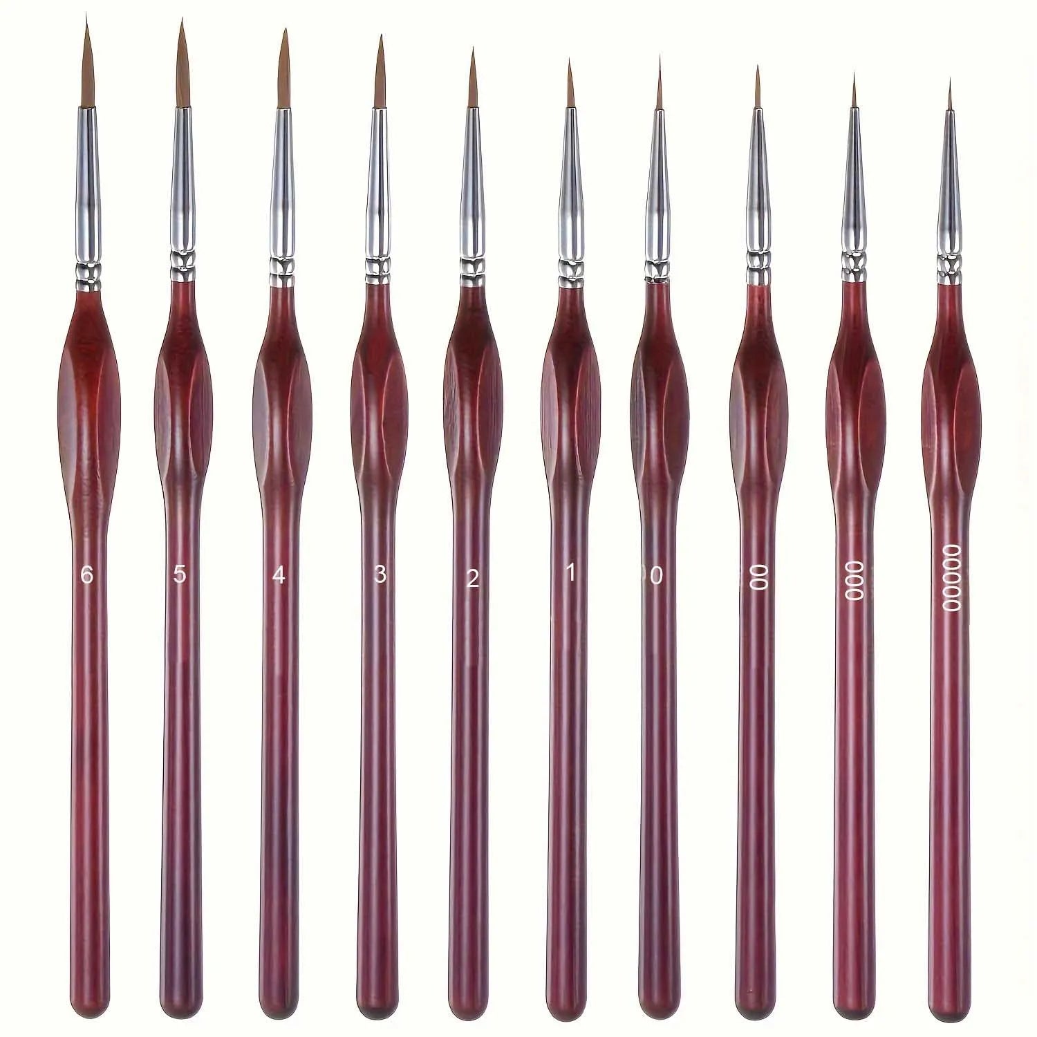 10/11/20/22Pcs Fine Detail Paint Brush Miniature Painting Brushes for Mini Paints Brush Set for Acrylic Watercolor Face Nail