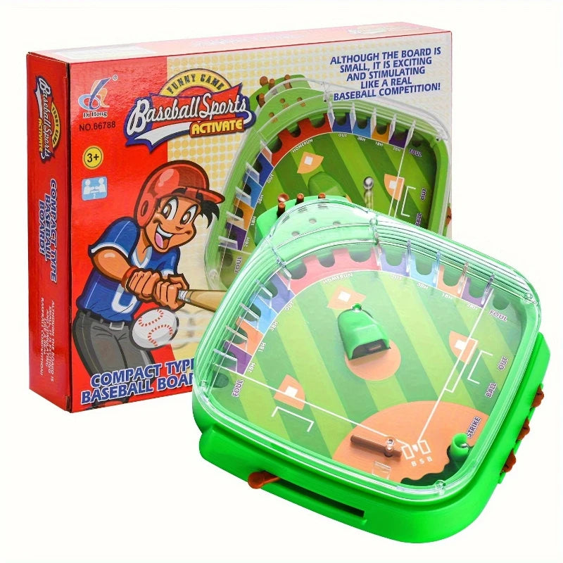 Baseball League Tabletop Game 2-Player Exciting Desktop Baseball Competition Perfect for Parties Birthdays * Graduation Gifts