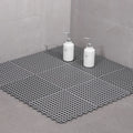 Bathroom Mat 30 X 30cm Prevent Slipping Spliced Comfortable Indoor Bath Mat for Bathrooms Kitchens Residences Household Products