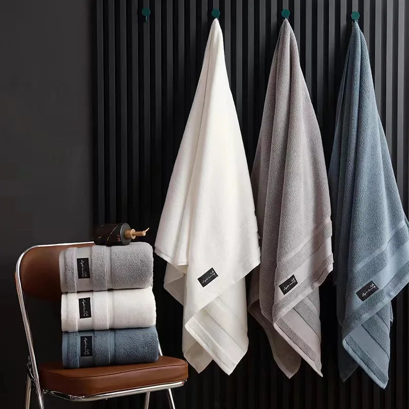Luxury Bathroom Towel 35x75cm 80x160cm Big Shower Towel Cover Terry Washcloth Travel Sport Gift Towels Toalhas De Banhos 수건 세트