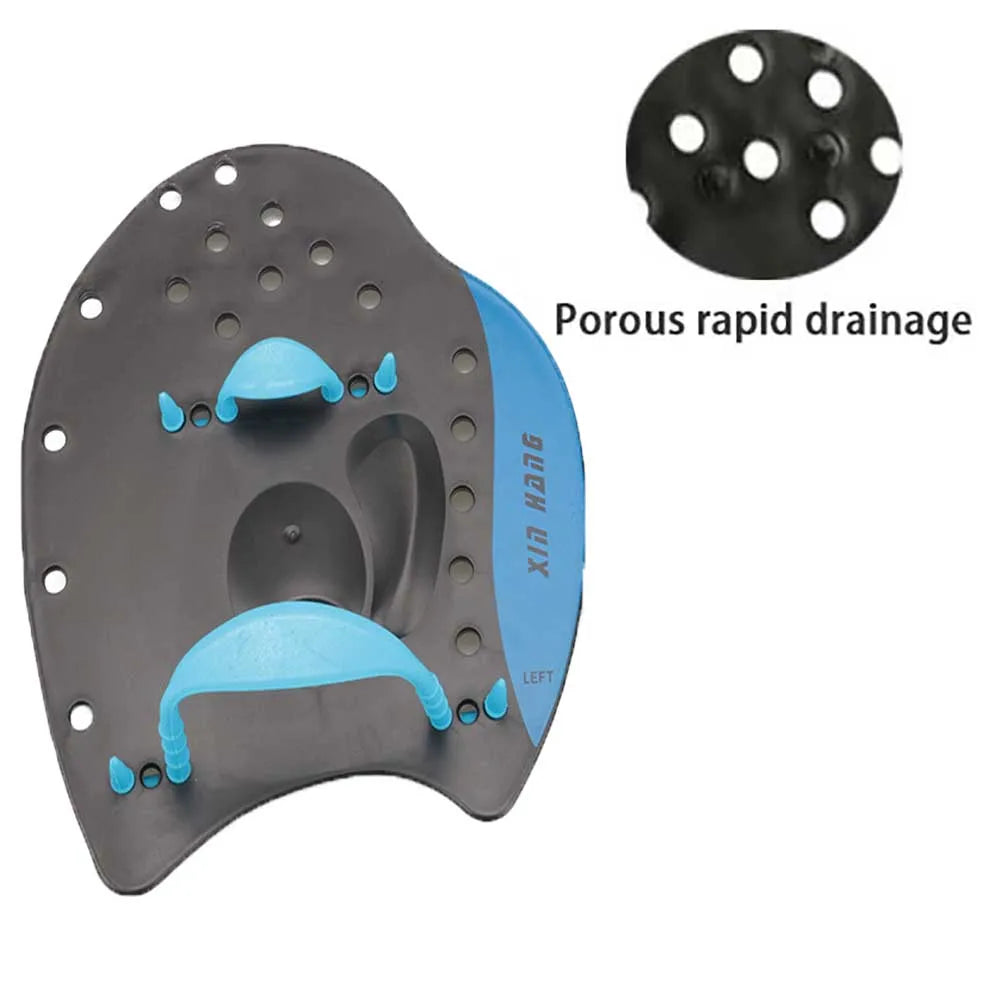 Swimming Training Hands Flippers Swim paddles Swimming Training Freestyle Swimming Frog Paddles With Adjustable Silicone Straps