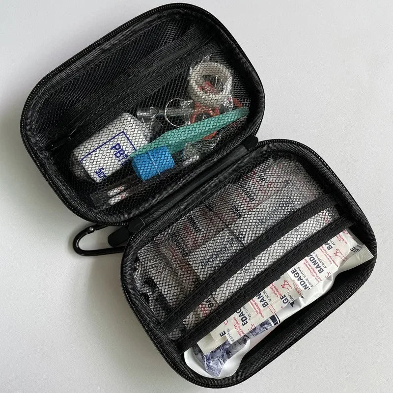 Outdoor Family Convenient First Aid Kit PU Waterproof Medical Kit Car First Aid Kit Epidemic Prevention Life Saving Kit