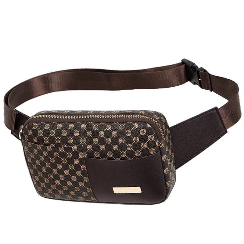 Men's Business-Style Briefcase Suitable for Business Trips. Multi-Functional Briefcase. Can Be Carried on One Shoulder.