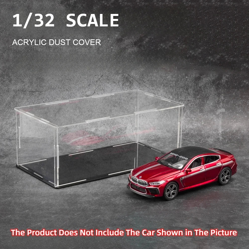 1/18 1/24 1/32 Transparent Acrylic Car Model Display Box Dust Cover Blind Box Dust-proof Diecast Storage Professional Storage