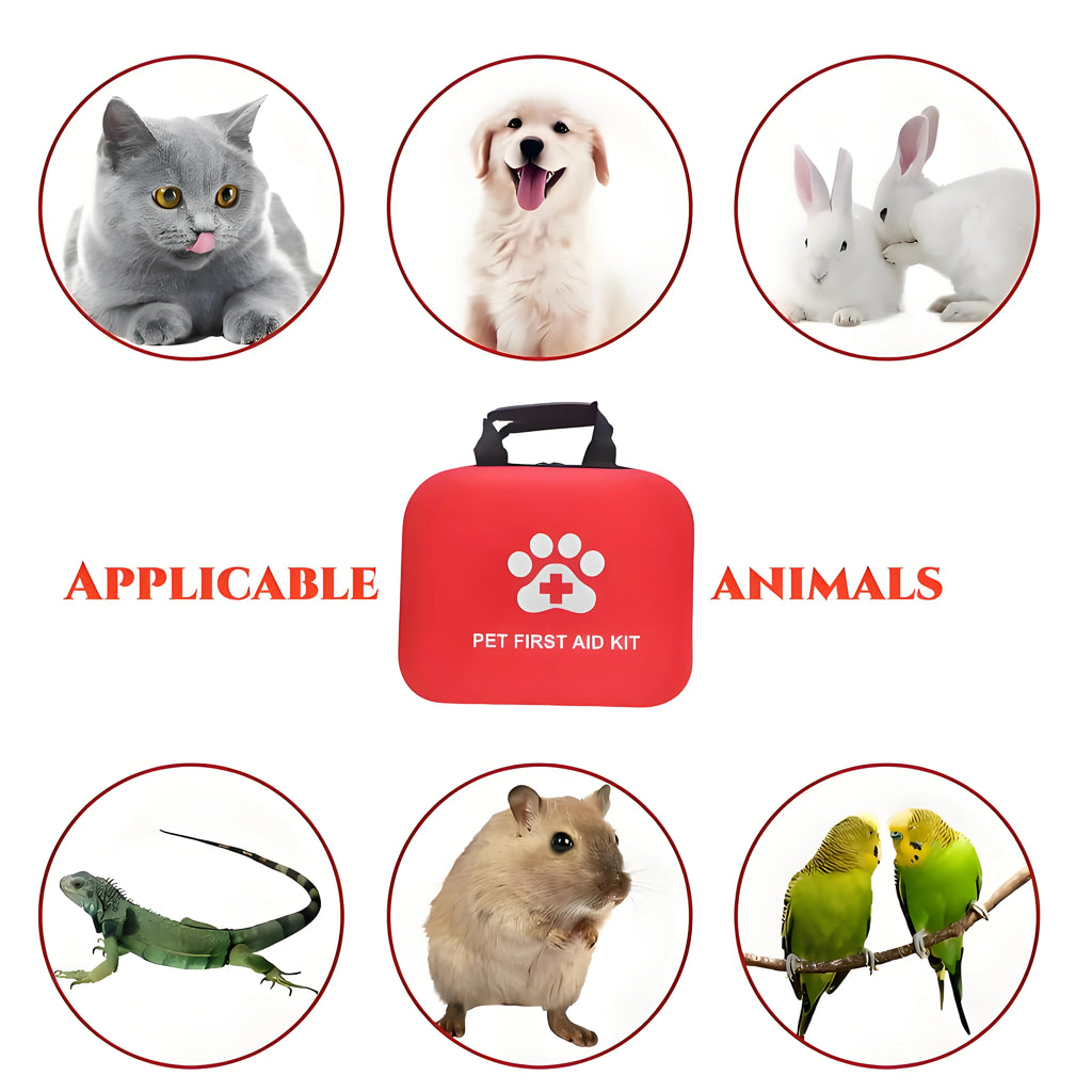 Pet First Aid Kit, Emergency Survival Kit, Pet First Aid Supplies, Dog Health Products, Reptile Medical Kit