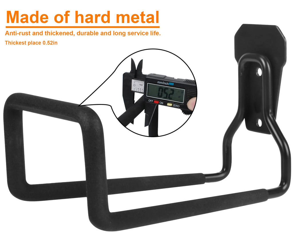 1/2pcs Garden Hose Bracket-hose Hanger Wall Mount,heavy Duty Water Pipe Holder for Yard Outdoor/indoor,metal Durable Hose Hooks,