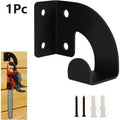 Heavy Duty Metal Chainsaw Wall Mount Hanger,Workshop Tool Storage Rack,Hanging Holder for Garden Trimmers,Lawn Mower&Hedge Shear