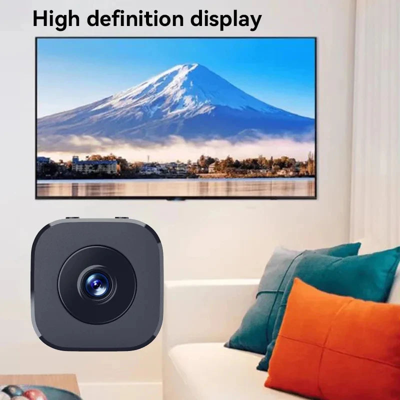 New Mini Security Camera Pro 4K FullHD WiFi Surveillance 2 Way Audio Motion Detection Infrared Night Vision Security Camera