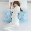 Four Season Maternity Pillow Waist Protection Side Sleeping Pillow Abdominal Support Side Sleeping Pad U-shaped Pillow For Sleep