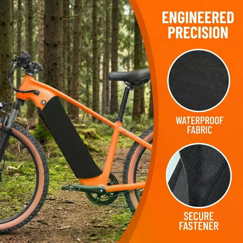Electric Bicycle  Battery Cover Waterproof Anti Cold Thermal Insulated Protector for Outdoor Winter Cycling