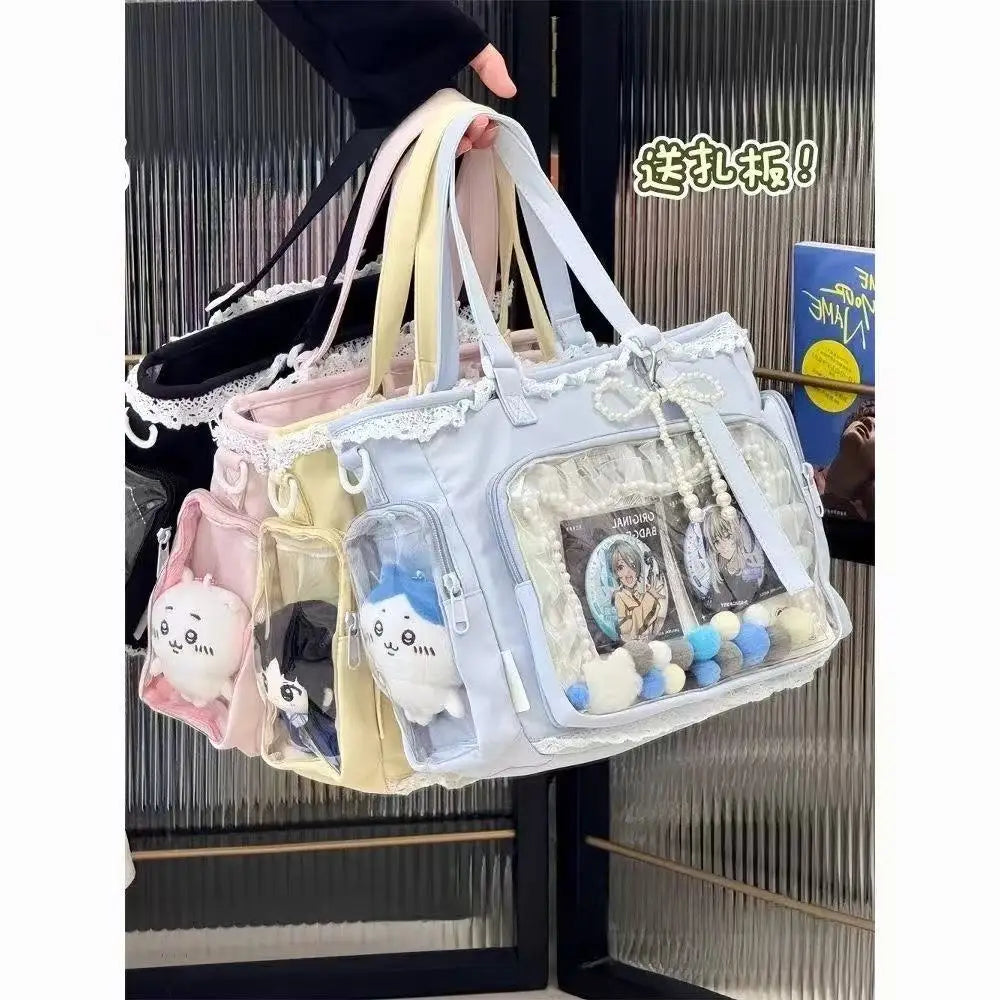 Ballet Girl Large Appetite Itabag Japanese Two-Dimension Single Shoulder Crossbody Bag Gift for Friends Women'S Handbag