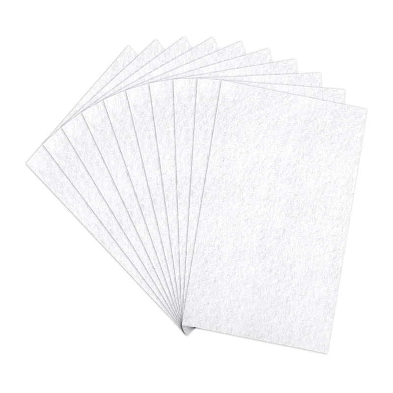 10Pcs Soft Felt Fabric Sheet Set DIY Solid Color Craft Fabric Sheet Textile Fabrics Felt Fabric Sheet  for Sewing and DIY Crafts