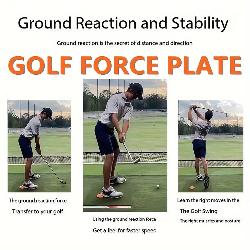 golf force plate -Created Golf Training Aid - Increase Club Head Speed - Ground Reaction Force and Stability- All of our