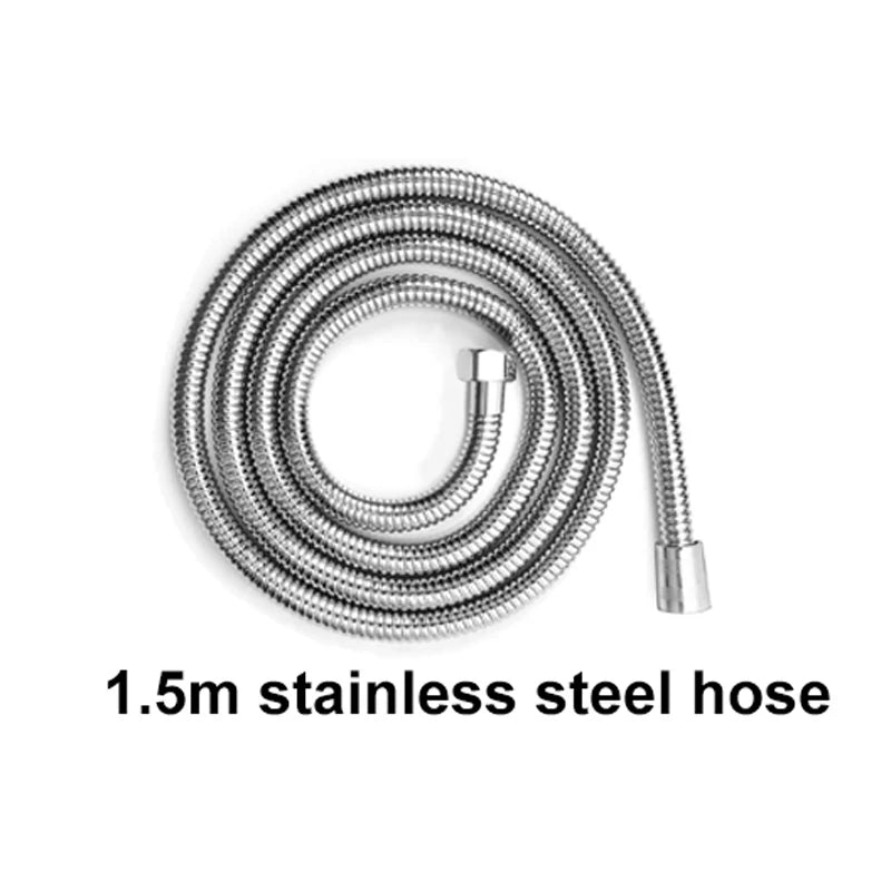 12cm Large Panel Shower Head with Filter Bathroom High Pressure Water Saving Rainfall Showerhead Square Multifunctional Nozzle