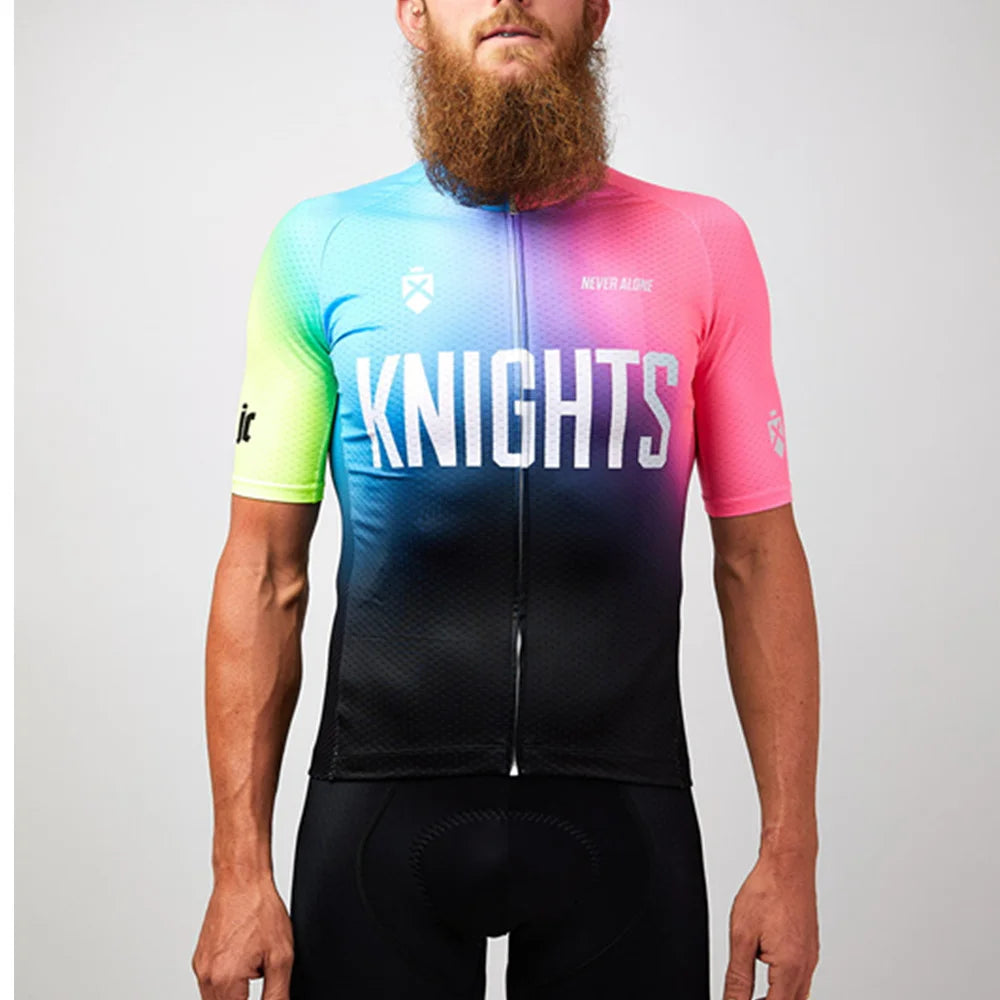 Men's Short Sleeve Cycling Jerseys Roupa Ciclismo Maillot Hombre Camisa De Time Bike Clothing Bicycle Wear Shirts High Dry Tops