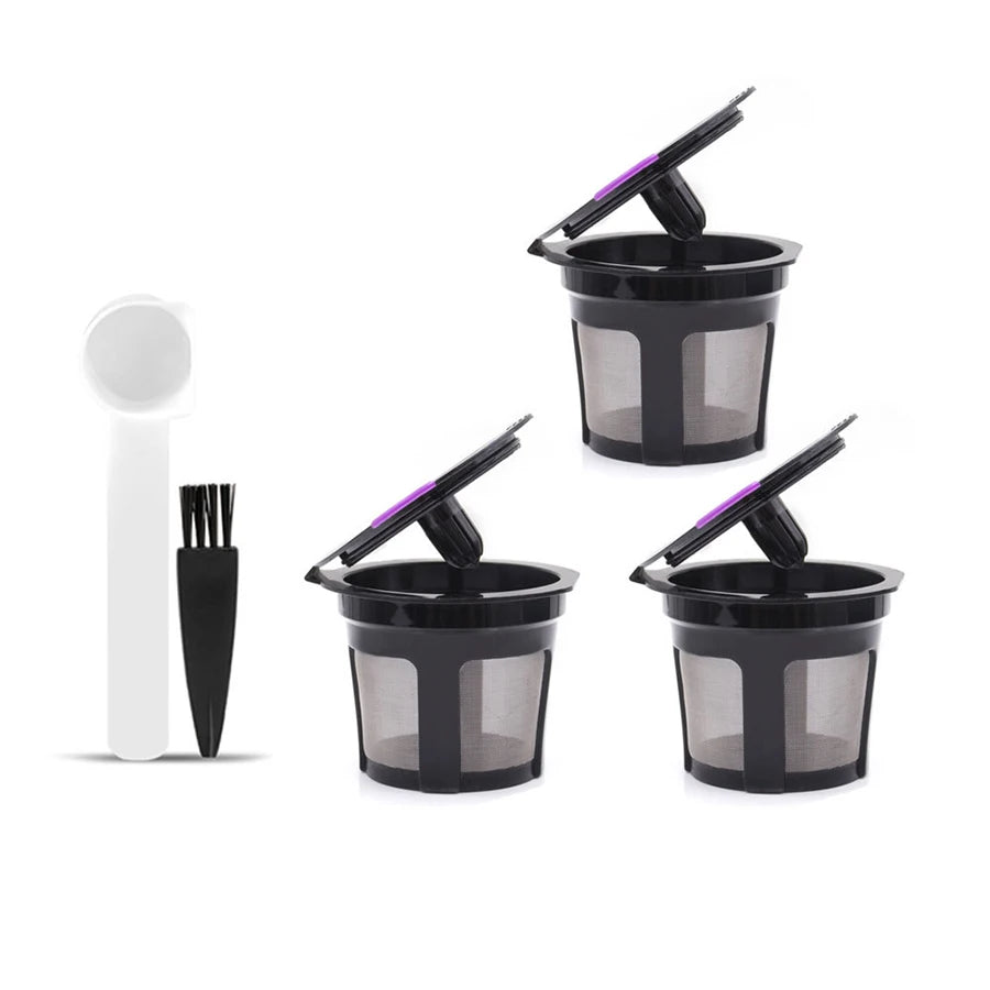 Reusable Coffee Filters For Keurig Reusable K Cup Filters Cups K Cups For Keurig 1.0+2.0 Mini K cup Refillable Pods Coffee Pods