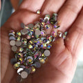 Non Hot Fix Flatback Rhinestones Garment Decorations Crystal Nail Art Accessories Nail Sticker DMC Glitter Stone Diamond DIY