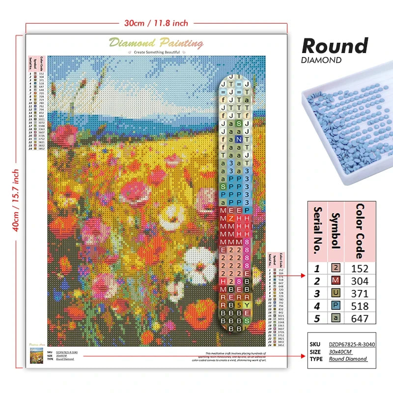 Diamond Painting Kit 5D DIY T-The-Apothecary-Diaries Anime Diamond Handmade Art Children's gift