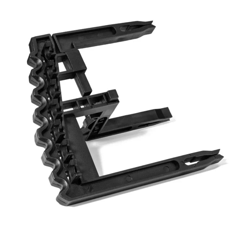Golf Clubs Fixture Accommodate 9 Iron Holder Reduce Pole Head Collisions Adjustable Width Training Aids ZJ018