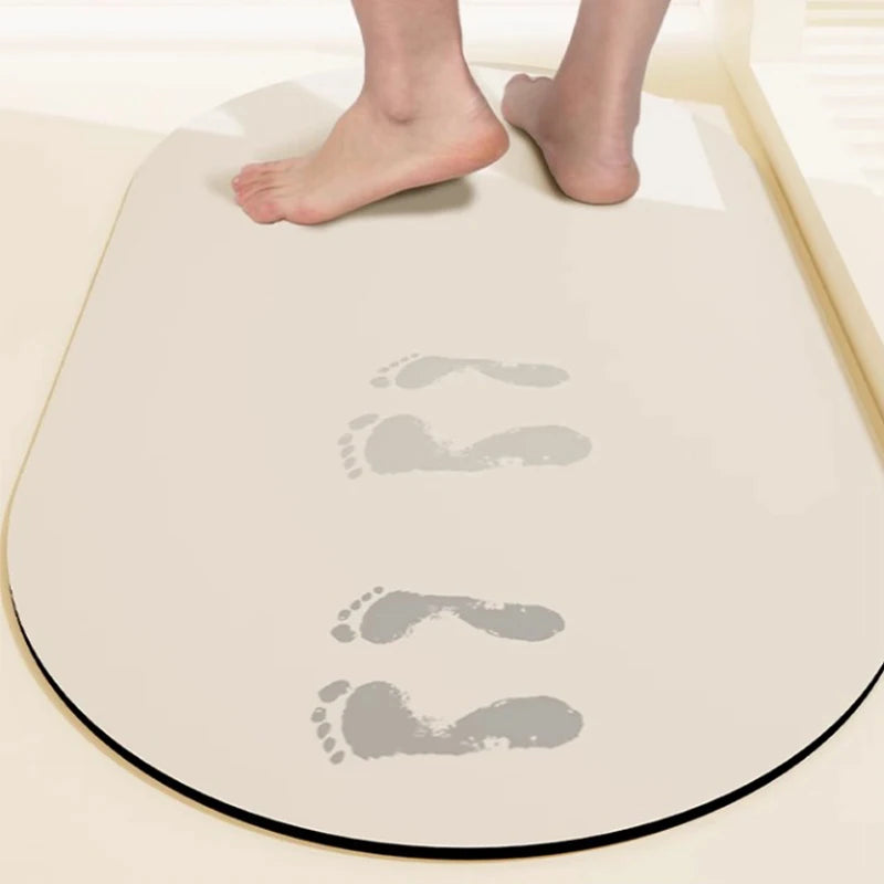 Bath Mat Diatom Mud Absorbent Floor Mats Anti-slip Entrance Doormat Bathroom Carpet Toilet Area Rugs 욕실 바닥 매트 Alfombra De Baño