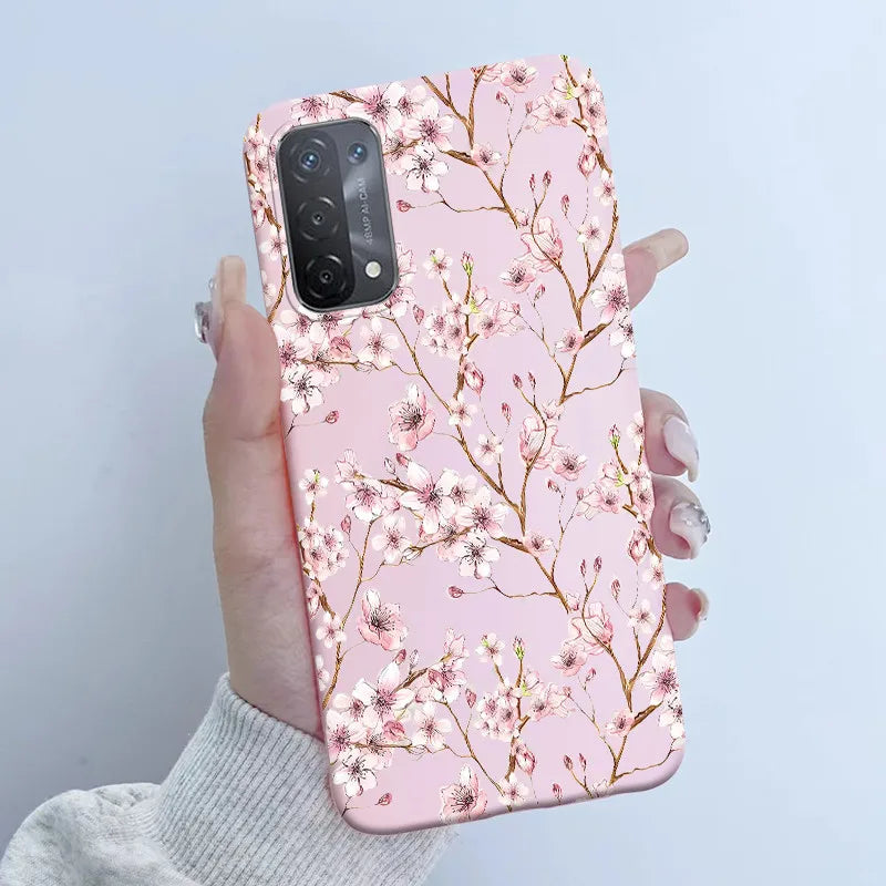For Oppo A54 5G A74 5G A93 5G Case Soft TPU Silicone Cover Cute Astronaut Panda Phone Case CPH2195 CPH2197 CPH2263 Coque Funda
