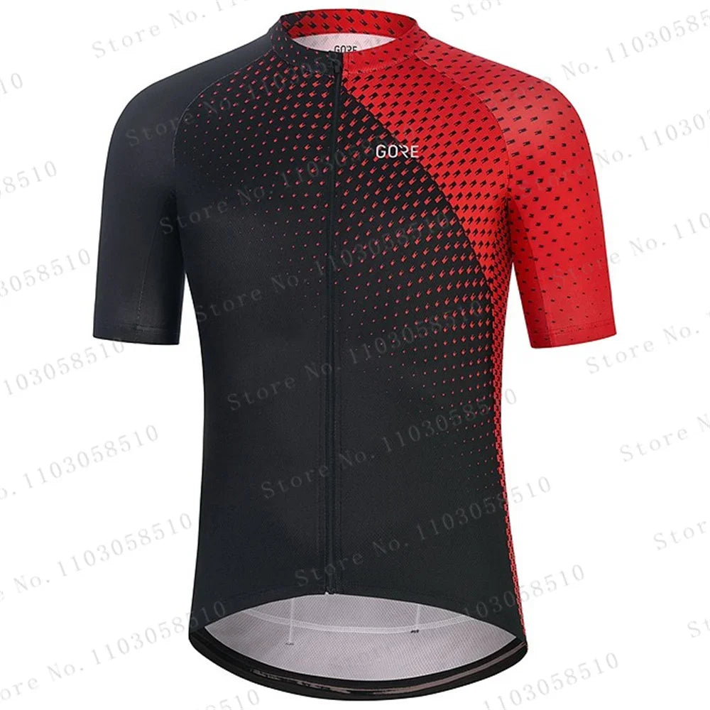 Jersey Cycling Tops Summer Men Short Sleeve Cycling Clothing Sports Bicycle Shirts Bib Shorts Suits Mtb Road Bike Clothing