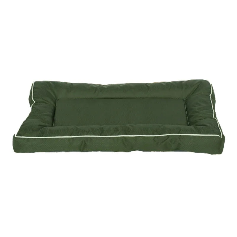 Waterproof Dog Bed Oxford Pet Cushion for All Seasons Thickened Memory Foam Filling Bite-resistant Pet Mat Pet Supplies 강아지 방석