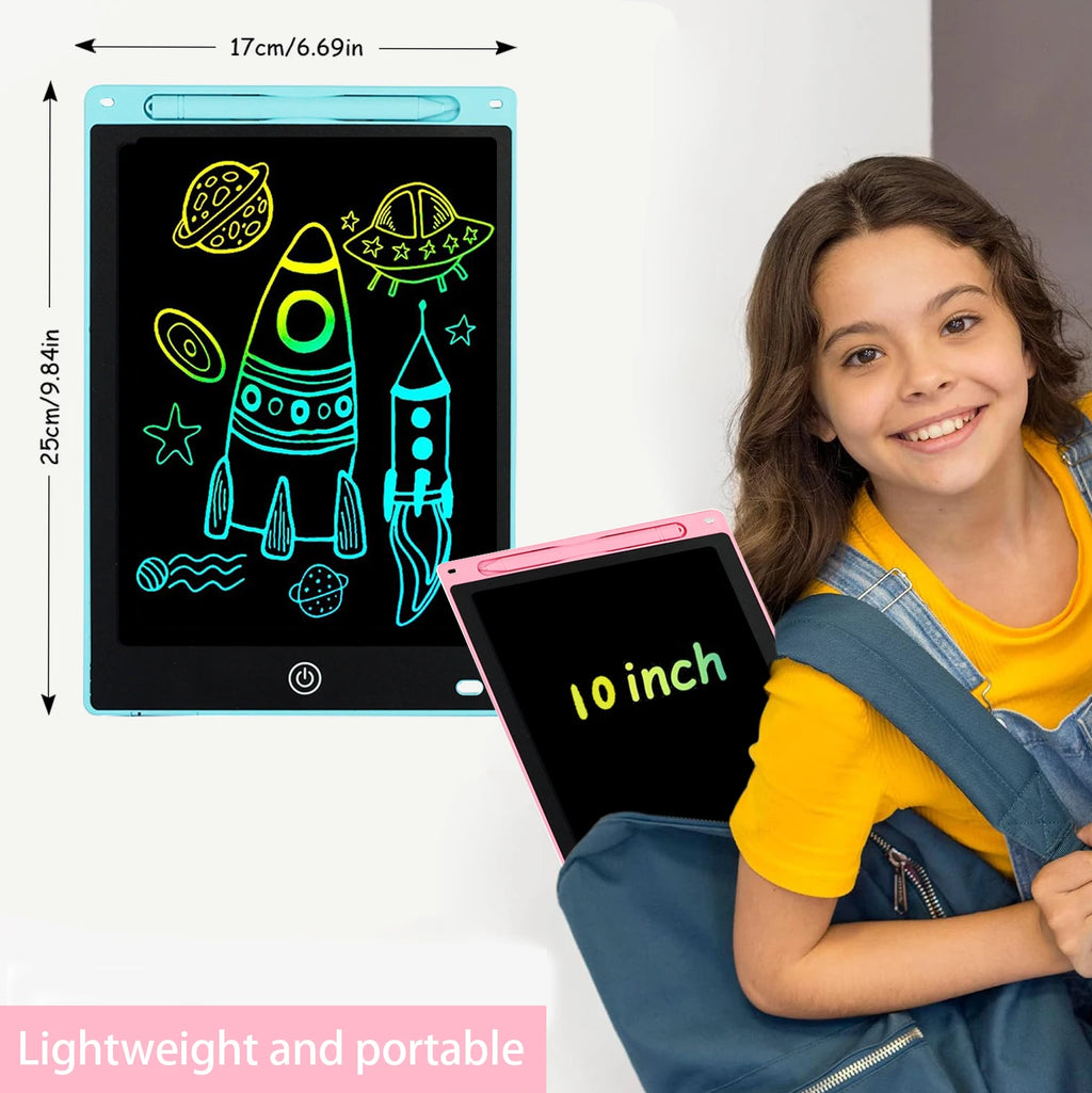 10 inch Writing Board Drawing Tablet LCD Screen Writing Digital Graphic Tablets Electronic Handwriting Pad Toys Kids Gifts Child