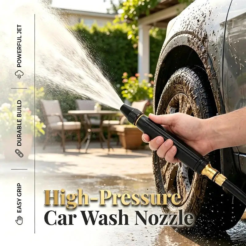 2026 Heavy High Pressure Car Wash Gun for Home Cleaning Projects